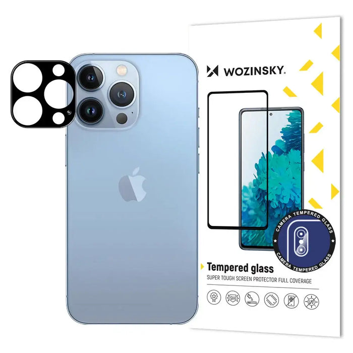 Wozinsky Full Camera Glass iPhone 14 Pro / 14 Pro Max 9H tempered glass for the whole camera - Cell phone tempered