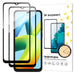 Wozinsky Full Glue Tempered Glass 2x Tempered Glass For Xiaomi Redmi A2 / Redmi A1 9H Full Screen Full Cover With Black