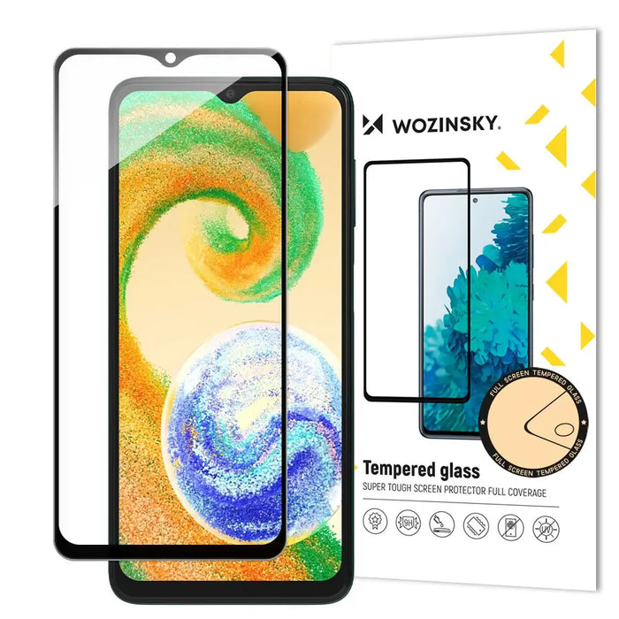 Wozinsky Full Glue Tempered Glass for Samsung Galaxy A04s - Cell phone tempered glass<<<HurtelXML