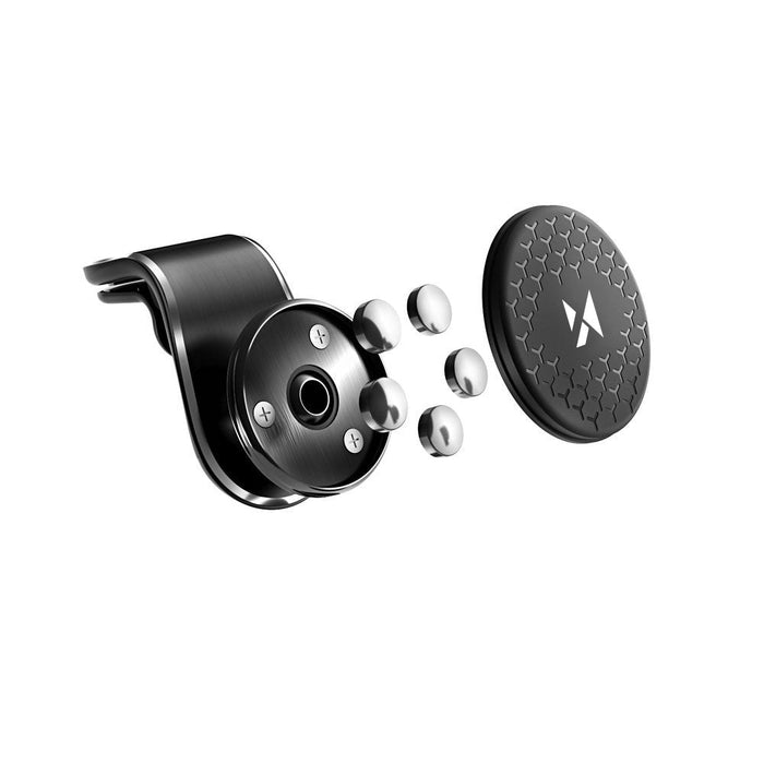 Wozinsky Magnetic Car Grille Mount 360 Black (WMH-03) - Uchwyty samochodowe do telefonów<<<HurtelXML