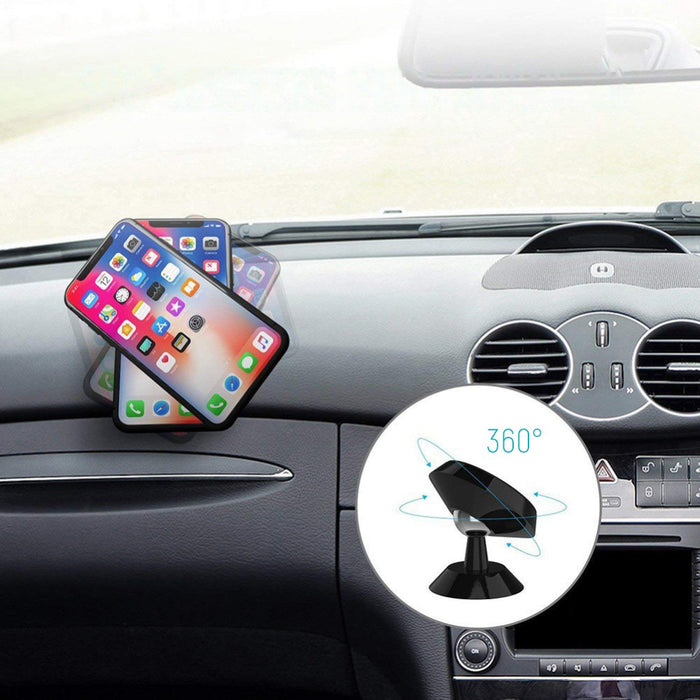 Wozinsky Magnetic Car Mount for Dashboard 360 Self-Adhesive Black (WMH-05) - Uchwyty samochodowe