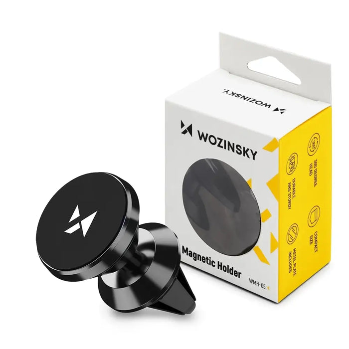 Wozinsky magnetic holder for car grill black (WMH-04) - Uchwyty samochodowe do telefonów<<<HurtelXML