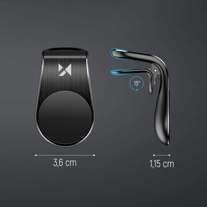 Wozinsky Magnetic Phone Holder for Air Vent Black (WCH-02) - Uchwyty samochodowe do telefonów<<<HurtelXML