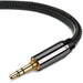 Wozinsky mini jack extension cable (female-male) AUX extension 3 m black - Audio cables<<<HurtelXML