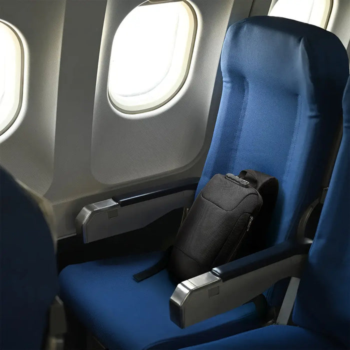 Wozinsky Premium Single Shoulder Anti-Theft City Backpack with Organizer and USB - Black - Laptop bags<<<HurtelXML