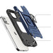 Wozinsky Ring Armor case for iPhone 14 armored cover magnetic holder ring blue - Cell phone cases and covers<<<HurtelXML