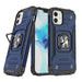 Wozinsky Ring Armor case for iPhone 14 armored cover magnetic holder ring blue - Cell phone cases and covers<<<HurtelXML