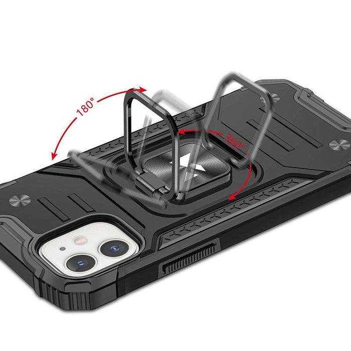 Wozinsky Ring Armor IPHONE 14 Black - Cell phone cases and covers<<<HurtelXML