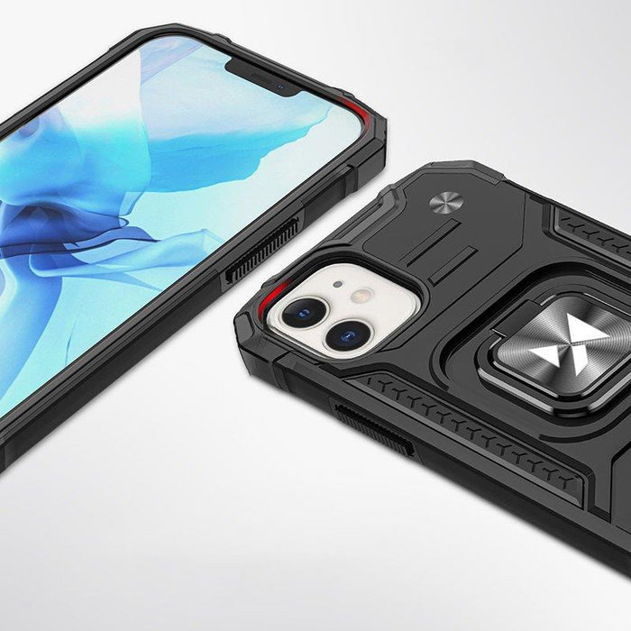 Wozinsky Ring Armor IPHONE 14 Black - Cell phone cases and covers<<<HurtelXML
