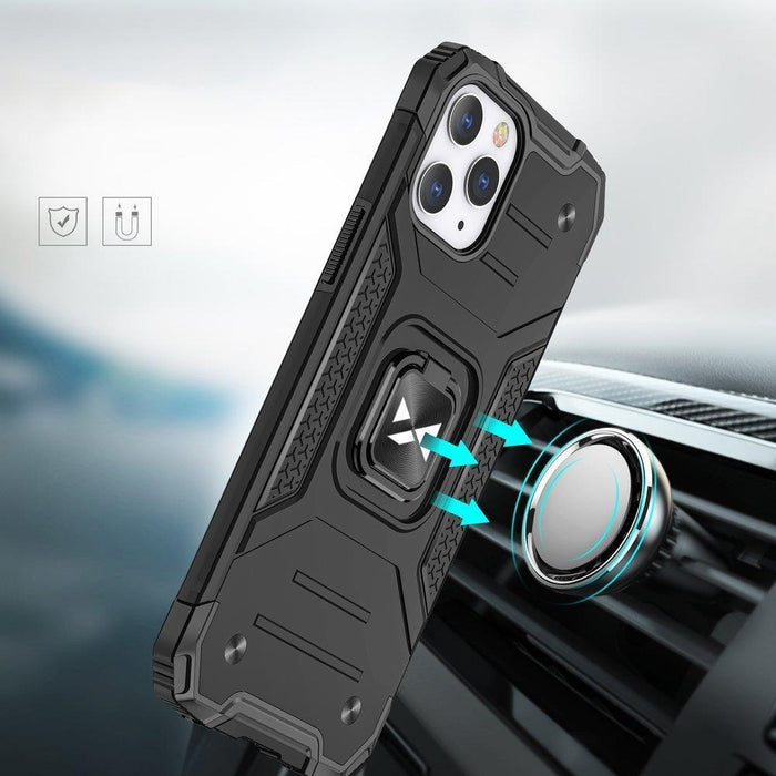 Wozinsky Ring Armor IPHONE 14 PRO MAX Black - Cell phone cases and covers<<<HurtelXML