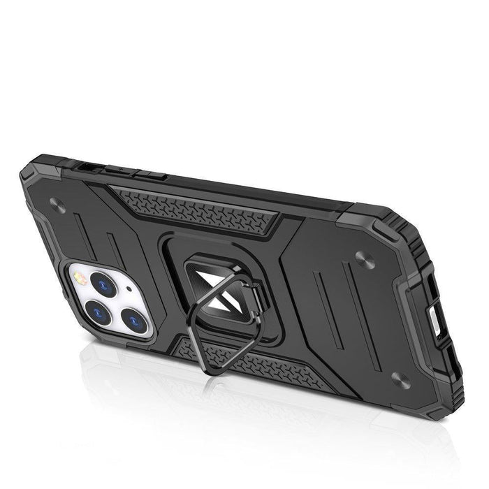Wozinsky Ring Armor IPHONE 14 PRO MAX Black - Cell phone cases and covers<<<HurtelXML