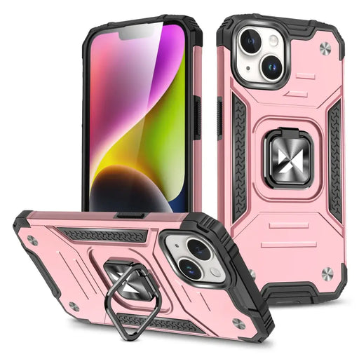 Wozinsky Ring Armor iPhone 15 iPhone 15 Ring Armor case - gold - Cell phone cases and covers<<<HurtelXML