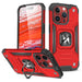 Wozinsky Ring Armor iPhone 15 Pro iPhone 15 Pro Ring Armor Case - Red - Cell phone cases and covers<<<HurtelXML