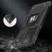 Wozinsky Ring Armor tough hybrid case cover + magnetic holder for Samsung Galaxy S22 Ultra black - Cell phone cases