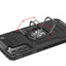 Wozinsky Ring Armor tough hybrid case cover + magnetic holder for Samsung Galaxy S22 red - Cell phone cases