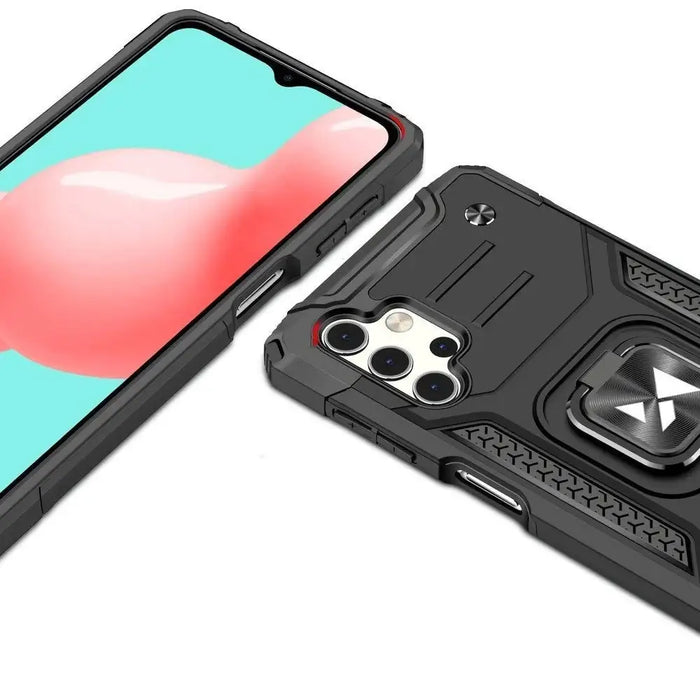 Wozinsky Ring Armor Tough Hybrid Case Cover + Magnetic Mount for Samsung Galaxy A53 5G Black - Cell phone cases