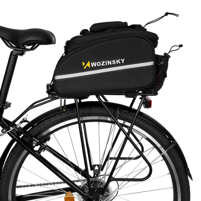 Wozinsky roomy bike carrier bag 35L (rain cover included) black (WBB19BK) - Torby rowerowe<<<HurtelXML&&&Exhibition