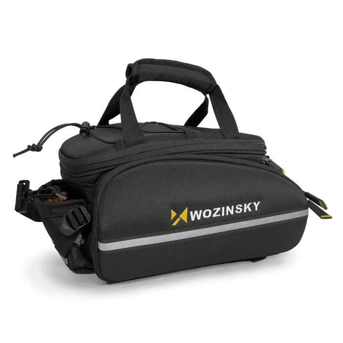 Wozinsky roomy bike carrier bag 35L (rain cover included) black (WBB19BK) - Torby rowerowe<<<HurtelXML&&&Exhibition
