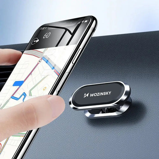 Wozinsky Self-adhesive Magnetic 360 Car Dashboard Mount Silver (WMH-06) - Uchwyty samochodowe do telefonów<<<HurtelXML