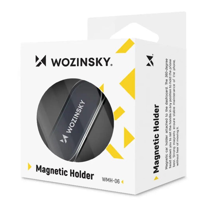 Wozinsky Self-adhesive Magnetic 360 Car Dashboard Mount Silver (WMH-06) - Uchwyty samochodowe do telefonów<<<HurtelXML