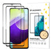 Wozinsky Set of 2x Super Strength Full Glue Tempered Glass Full Screen with Frame Case Friendly Samsung Galaxy A33 5G