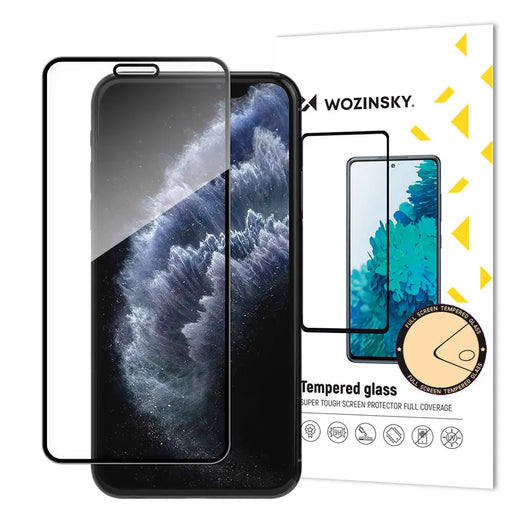 Wozinsky super tough full glue tempered glass full screen with frame case friendly Apple iphone 11 pro / iphone xs