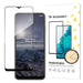 Wozinsky super tough full glue tempered glass full screen with frame case friendly nokia g21 / g11 black - Cell phone