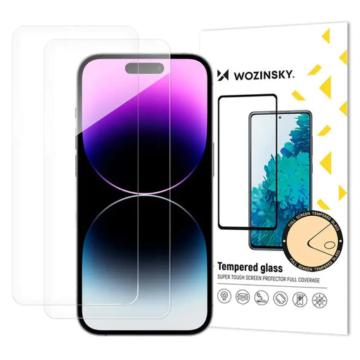 Wozinsky Tempered Glass 2-Pack for iPhone 17 Air - Cell phone tempered glass<<<HurtelXML
