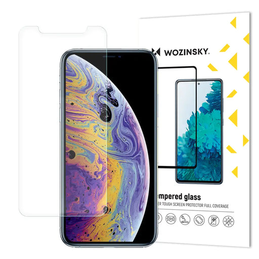Wozinsky Tempered Glass 9H Screen Protector for Apple iPhone 11 Pro / iPhone XS / iPhone X - Cell phone tempered