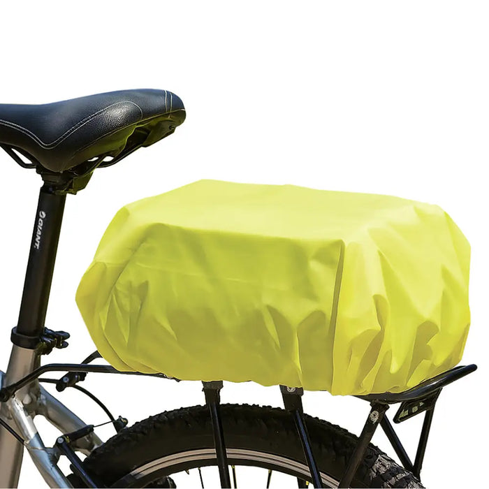 Wozinsky Universal Waterproof Rain Cover for Bike Pannier Bag or Backpack green (WBB5YW) - Bicycle covers<<<HurtelXML