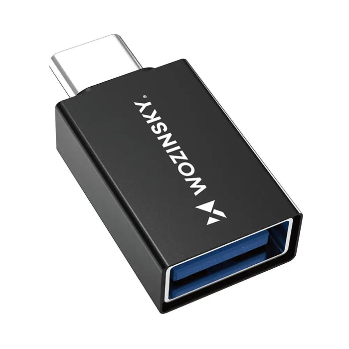 Wozinsky W10GY1S USB-C - USB-A 3.2 10Gb/s Adapter - Black - USB adapters<<<HurtelXML
