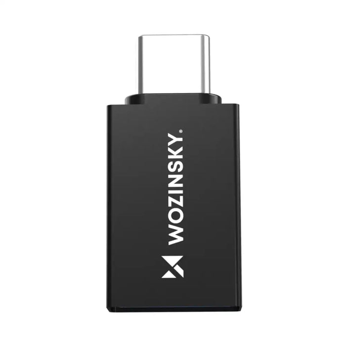 Wozinsky W10GY1S USB-C - USB-A 3.2 10Gb/s Adapter - Black - USB adapters<<<HurtelXML