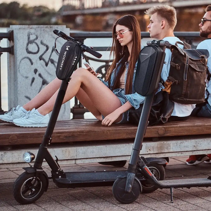 Wozinsky waterproof scooter handlebar bag 2l handlebar bag black (WSB3BK) - Torby rowerowe<<<HurtelXML