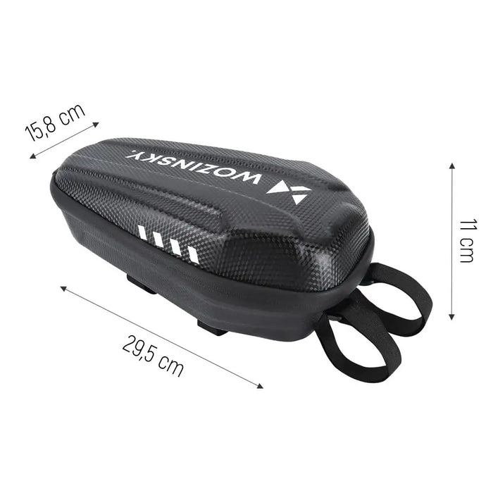 Wozinsky waterproof scooter handlebar bag 3l handlebar bag black (WSB4BK) - Torby rowerowe<<<HurtelXML