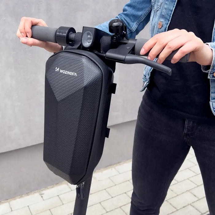 Wozinsky waterproof scooter handlebar bag 4l handlebar bag black (WSB2BK) - Sport products<<<HurtelXML