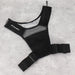 Wozinsky WKDB1 Reflective Running Vest - Black - Nerki opaski kamizelki do biegania<<<HurtelXML