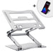 Wozinsky WRS-CPY75DSS Aluminum Laptop and Tablet Stand + Free Smartphone Stand - Silver - Stands and tables