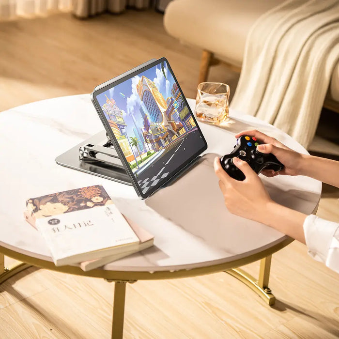 Wozinsky WRS-CPY84SS Aluminum Laptop and Tablet Stand + Free Smartphone Stand - Silver - Stands and tables