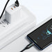 Wozinsky WUACC1 USB A - USB C Cable with Display 66W 6A 1m - Black - Cell phone cables<<<HurtelXML