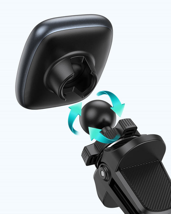 Wozinsky WUMTK magnetic phone holder for car air vent - black - Uchwyty samochodowe do telefonów<<<HurtelXML