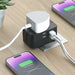 Wozinsky WUTWC travel adapter universal 24W EU / US / AUS / UK / 2x USB-A - black - Cell phone USB charger<<<HurtelXML