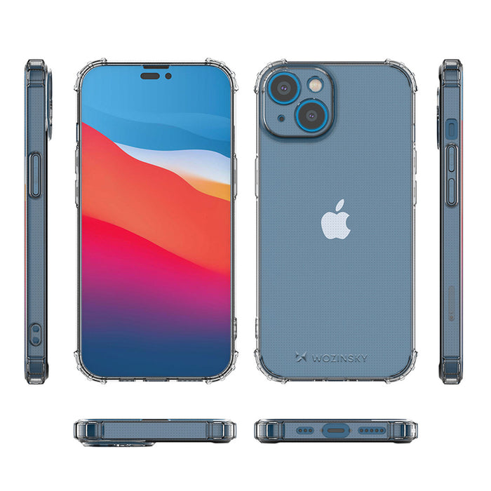Wozinsky Anti Shock case for iPhone 14 Plus transparent transparent case