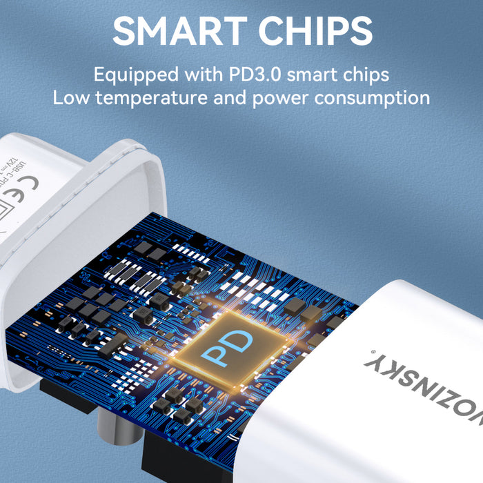 Wozinsky WGWCCW 20W USB-C wall charger - white