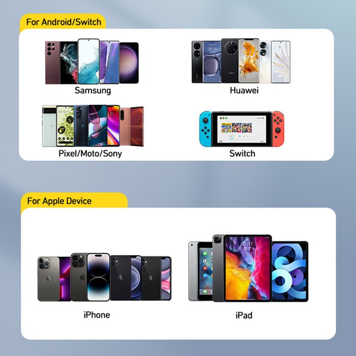 Wozinsky CUWCW 2.4A 2 x USB-A wall charger - white