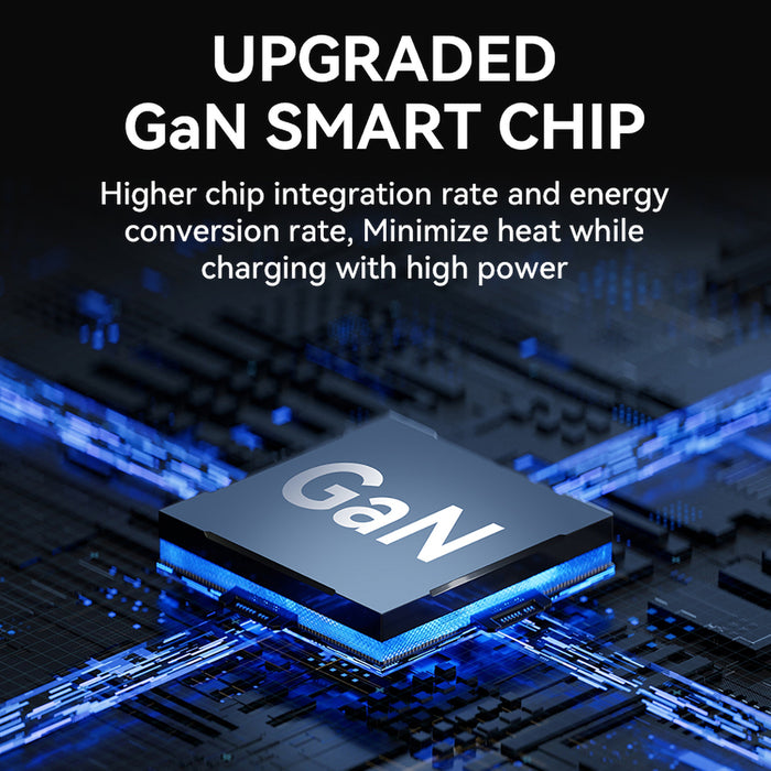 GaN Wozinsky CGWCB 140W Wall Charger 3 x USB-C / 2 x USB-A - Black