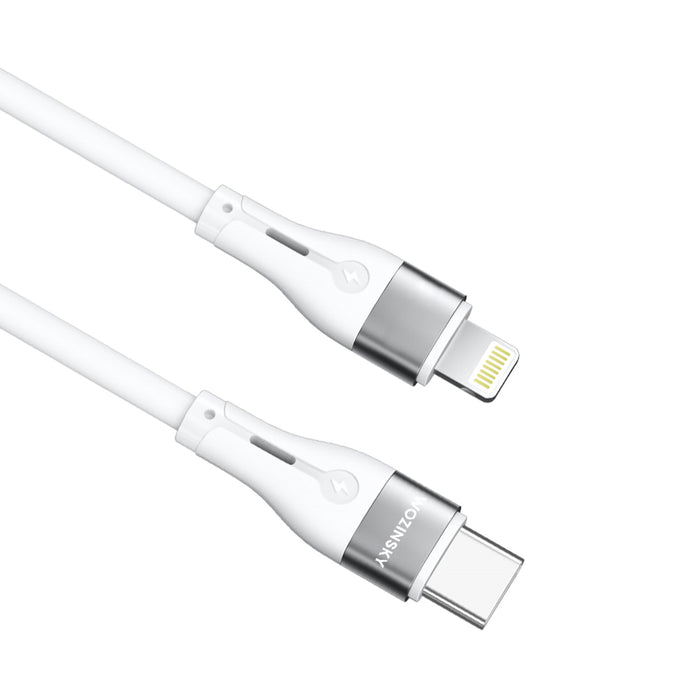 Wozinsky WSTCL2 Lightning / USB-C PD 27W cable 2 m - white