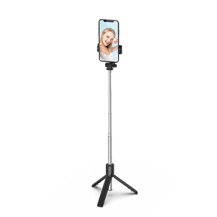 Selfie stick WRY1S telescopic tripod 0.7m for phone - black