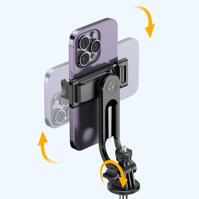 Wozinsky Selfie stick WC1Y3S telescopic tripod 1.3m with phone holder - black