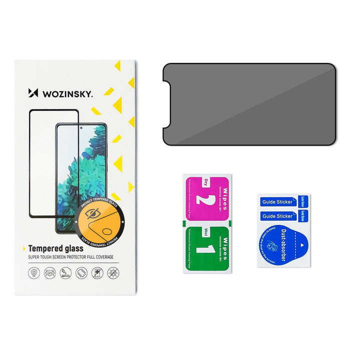 Wozinsky Privacy Glass Tempered Glass Privacy with Anti-spy Filter for Samsung Galaxy A55