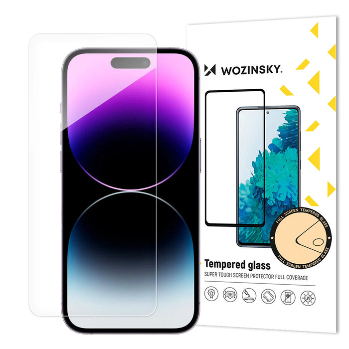 Wozinsky Full Cover Flexible Glass Hybrid Screen Protector for iPhone 16